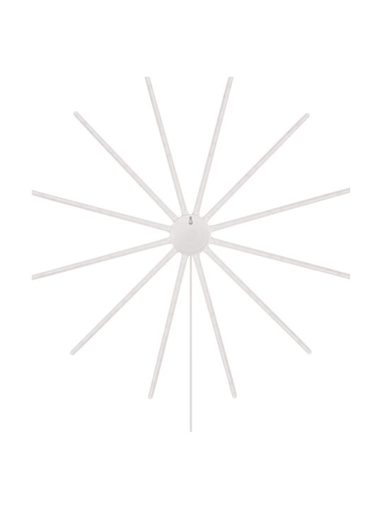 Rebel Plastic Illuminated Christmas Decorative Star 59.5x59.5x59.5cm