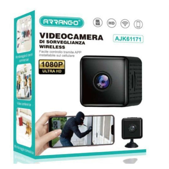 Arrango Mini Kamera Mit WiFi Verbindung Schwarze Ajk61171