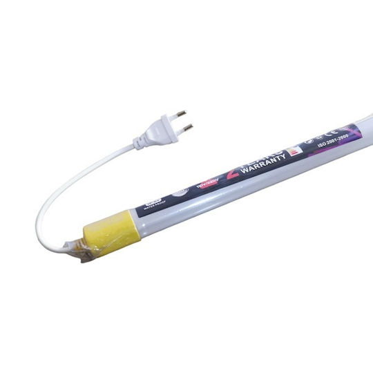 T8 LED Unterbauleuchte Kunststoff 120cm 18W 220V 1620lm Gelb Ip65 Rz-149 Rixme