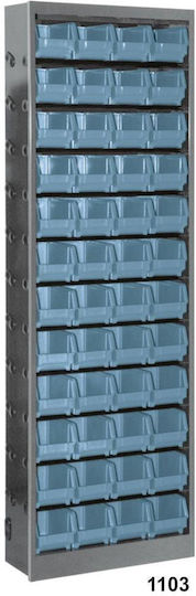 Tayg Συρταριέρα Εργαλείων Metallic with 48 Stackable Sorters W103xD33.7xH205cm 303