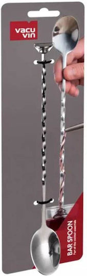 Inox Stirring Spoon Tear Twisted 30cm