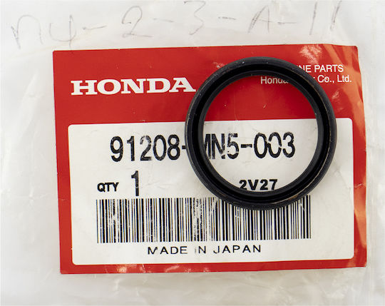 Τσιμούχα Λαδιού 27x34x5 Γνήσια Honda 91208-mn5-003