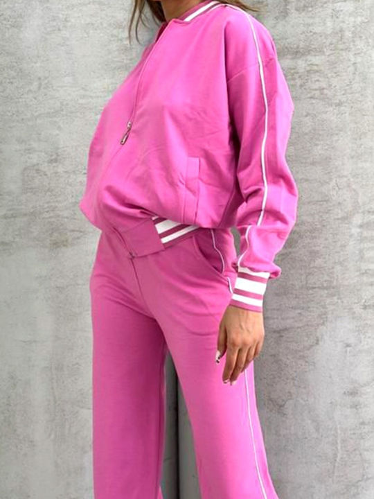 Sweatpants Set Pink