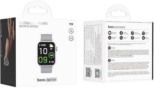 Hoco Y26 Smartwatch (Silver)