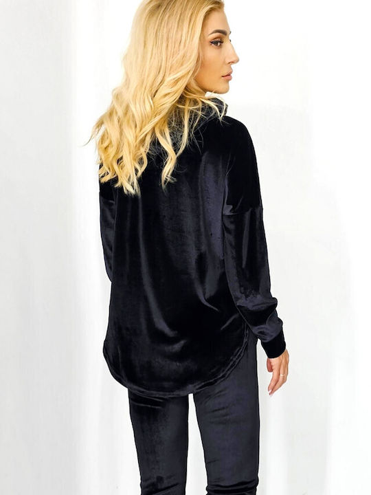 Set de Trening Catifea Negru