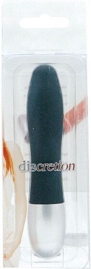 Seven Creations Discretion Mini Κλασικός Δονητής 11cm Black