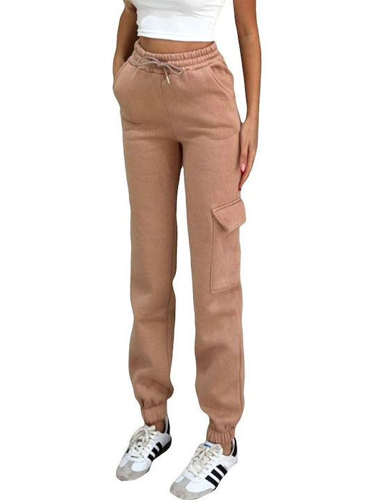 Sweatpants Fleece Beige