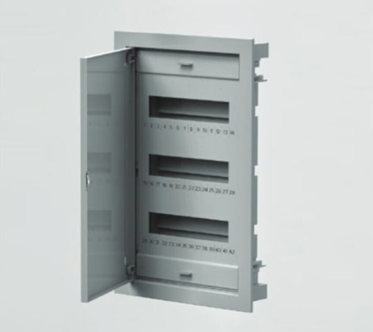 3x12 Вградени Модулни Разпределителни Табла Метални Врати Ip40 N+pe C.1536