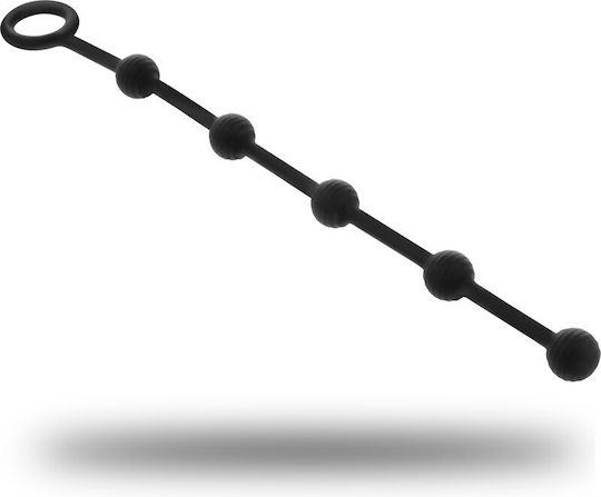 Dream Love OhMama! Silicone Anal Chain Πρωκτικές Μπίλιες Μαύρες 23cm