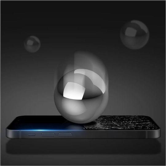 Dux Ducis Full Face Tempered Glass Μαύρο (iPhone 17 / 17 Pro / 16 Pro)