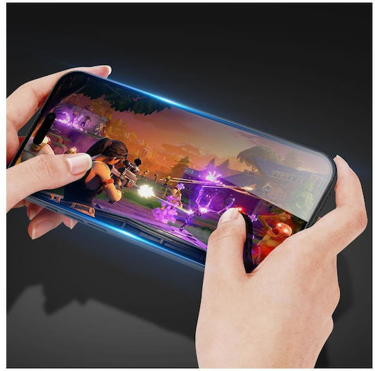 Dux Ducis Full Face Tempered Glass Μαύρο (iPhone 17 / 17 Pro / 16 Pro)
