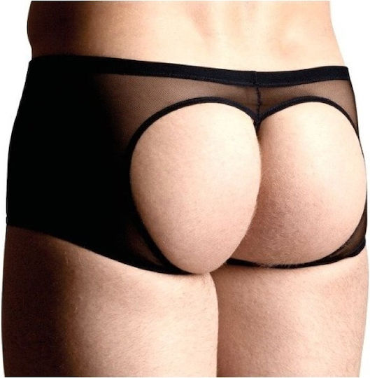 Softline 4493 Men's Shorts Herren Sexy Boxer Schwarz