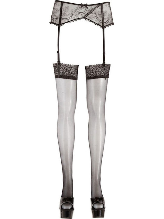 Cottelli Collection Sexy Κάλτσες Μαύρες