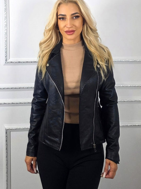 Jachetă de femei Biker Jacket Black