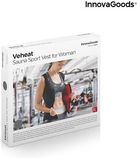 InnovaGoods Women's Sweating and Slimming Vest Veheat