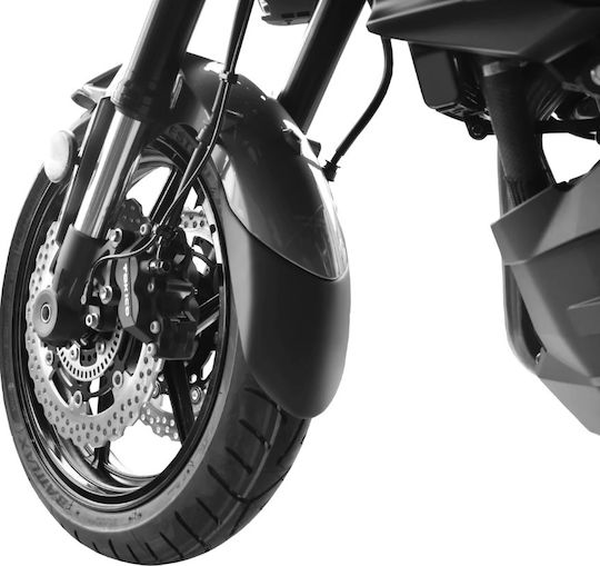 Ermax Motorcycle Front Wheel Fender for Kawasaki Versys 650 2010-2014 Black 1pcs