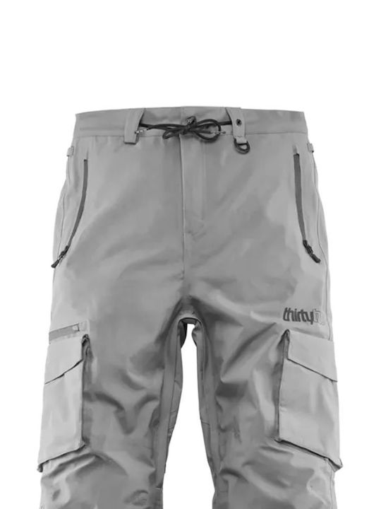 Thirty two I-008387-204 Ανδρικό Παντελόνι Σκι & Snowboard Γκρι