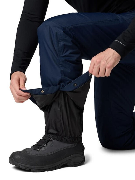 Columbia Bugaboo 2088141-464 Men's Trousers for Ski & Snowboard Blue