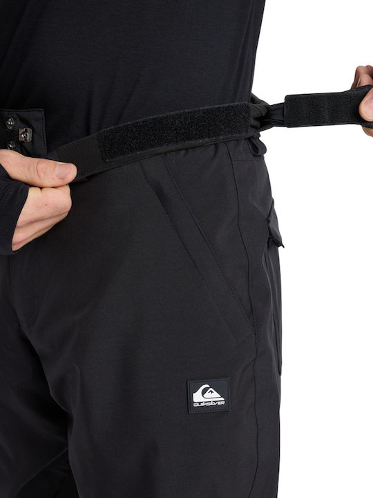 Quiksilver Snow Estate EQYTP03237-KVJ0 Men's Trousers for Ski & Snowboard Black