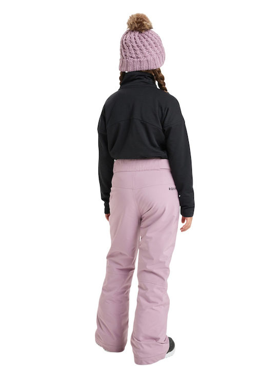 Roxy Snow Backyard ERGTP03059-MGQ0 Kids Trousers for Ski & Snowboard Purple