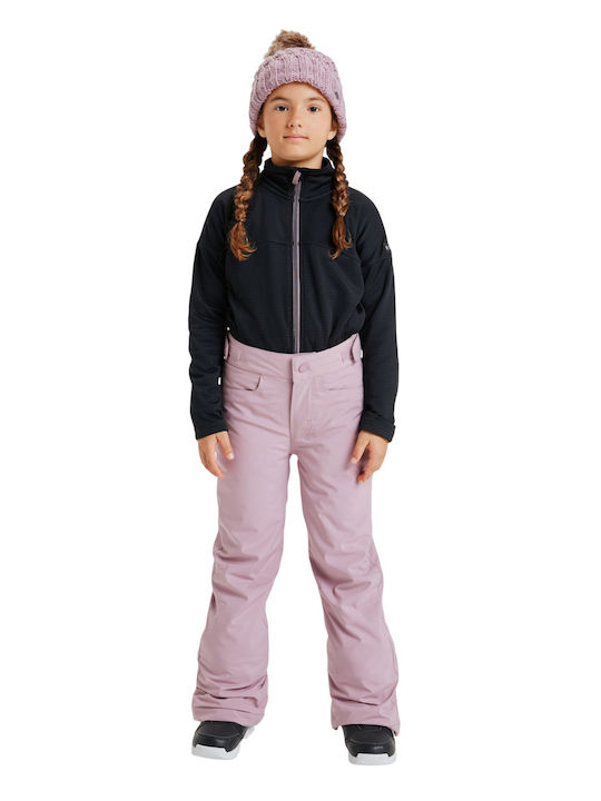 Roxy Snow Backyard ERGTP03059-MGQ0 Kids Trousers for Ski & Snowboard Purple