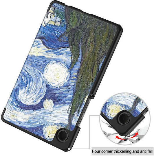 Techsuit Foldpro Samsung Galaxy Tab A11 A9 Звездна Нощ