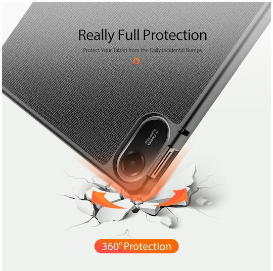 Dux Ducis Domo Флип капак Устойчив Черен (Xiaomi Redmi Pad 2 11.0) N69638