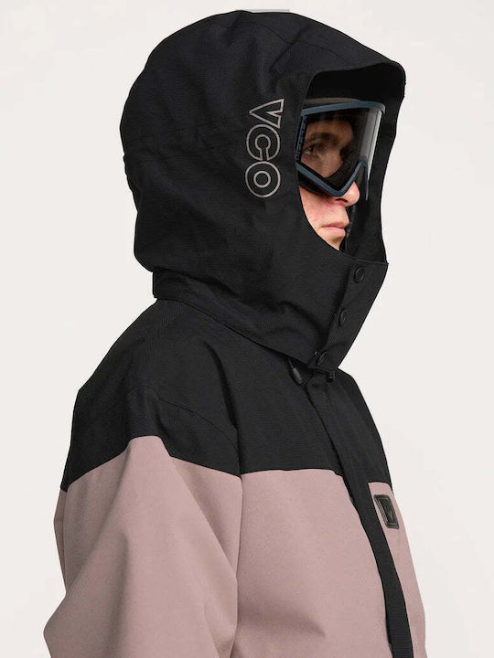 Volcom Kleveland G0652607-MVE Ανδρικό Μπουφάν για Σκι & Snowboard Μωβ