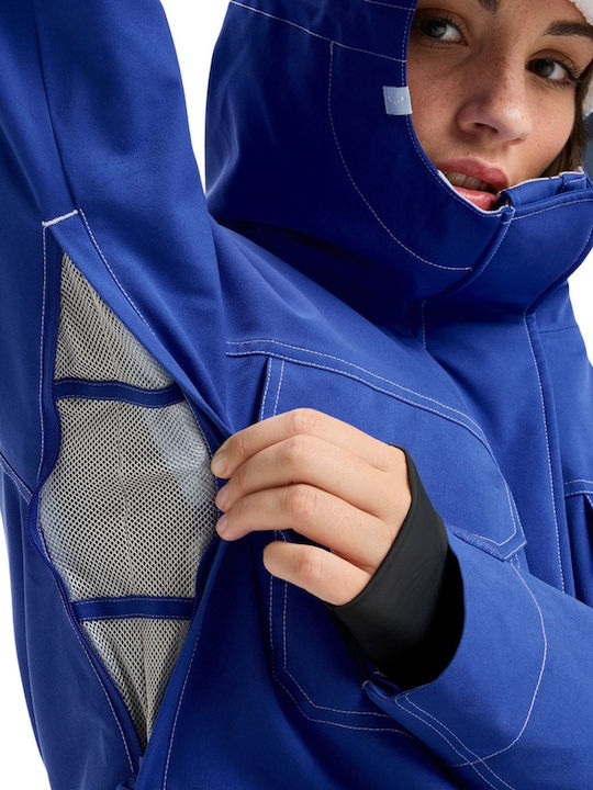 Roxy Chloe Kim Women's Ski & Snowboard Jacket Blue ERJTJ03511-PPM0