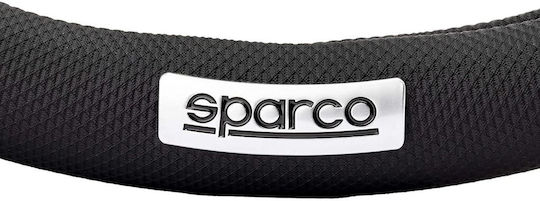 Sparco Husă Volan Auto C1113 cu Diametru 36-38cm din Piele ecologică Roșu