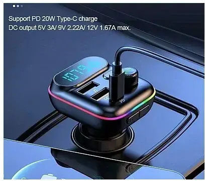 Andowl FM Transmitter Αυτοκινήτου με USB