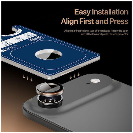 Aluminum Full Face Protective Cover Dux Ducis Mobile Phone Camera Lens Apple iPhone 17 Air Hawk Titanium N69593