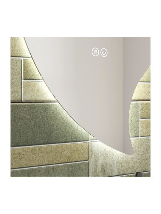 Inter Ceramic Oglindă de Baie Lumini LED Atingere 50x100cm