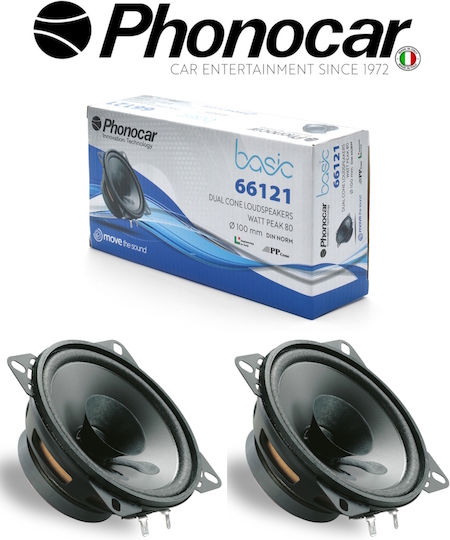 Phonocar Car Speaker Set with 20W RMS (Dual Cone)