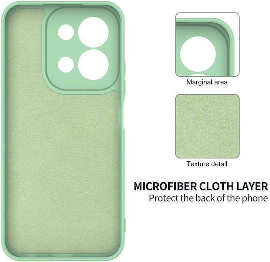 Back Cover Silicone Waterproof Green (Poco C85)
