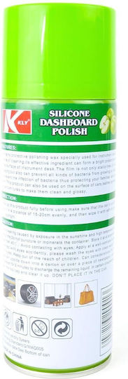 KLY Polishing Spray for Car Dashboard with Aroma Apple 297gr