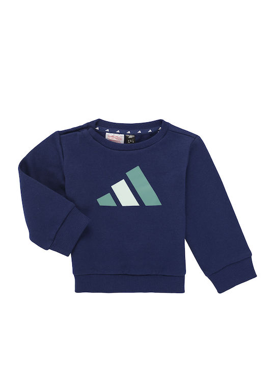 Kids Sweatpants Set Navy/light Blue 2pcs Essentials