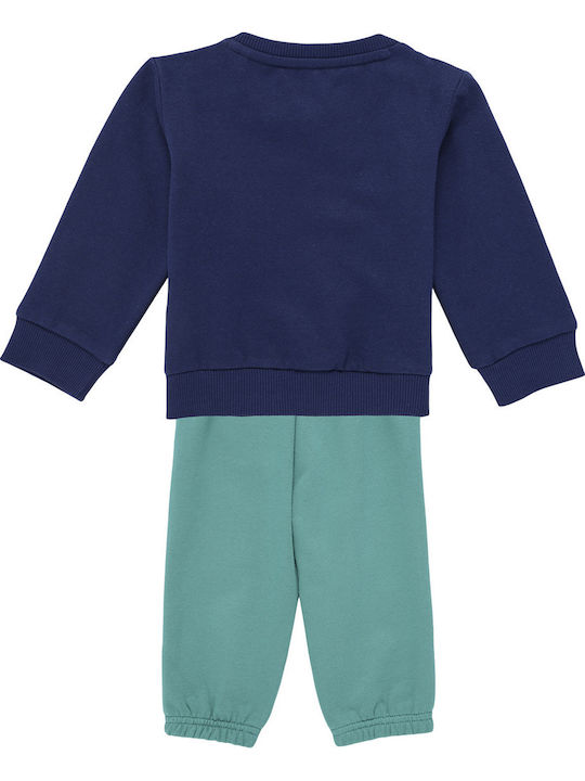 Kids Sweatpants Set Navy/light Blue 2pcs Essentials