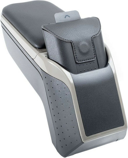 Rati Armster Car PU Armrest for Hyundai i30 2017+ Gray