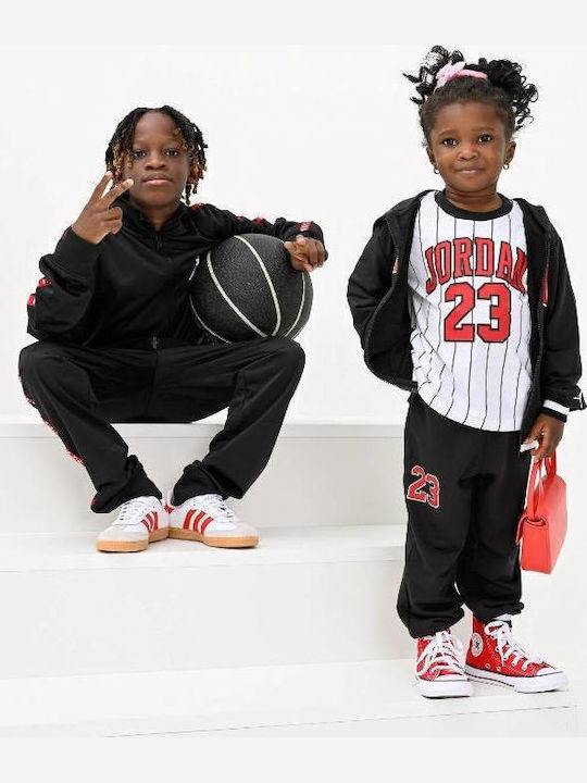 Kids Sweatpants Set Black