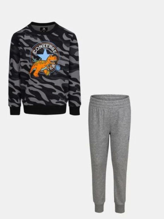 Converse Kids Sweatpants Set Gray