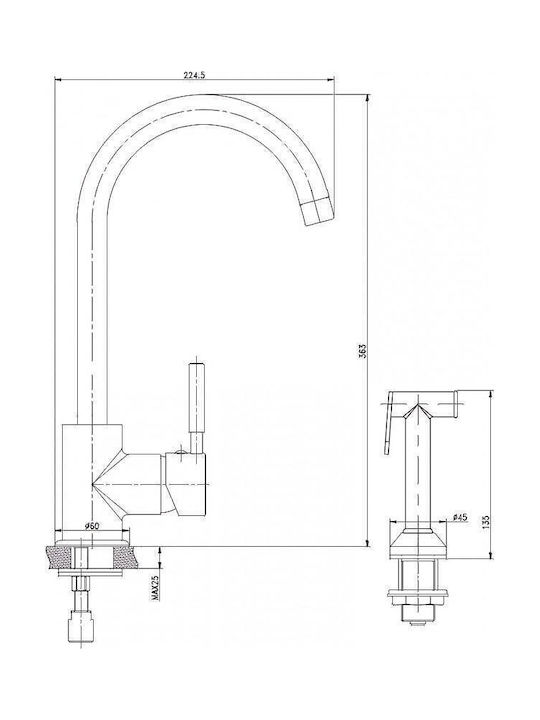 Inter Ceramic Icf Настолен Сребрист Inter Ceramic Icf Настолен Сребрист
