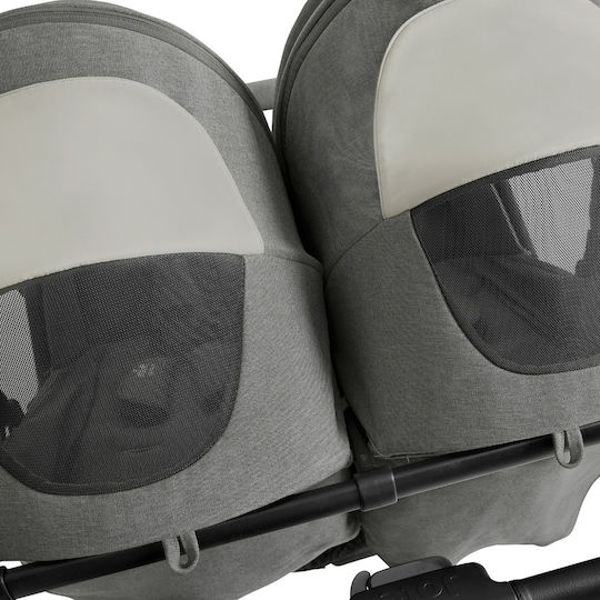 Joie Estrella Doppelter Kinderwagen Geeignet für Neugeborene Evergreen