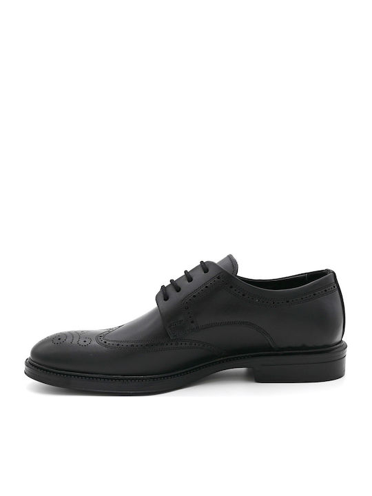 Δερμάτινα Ανδρικά Oxfords Μαύρα