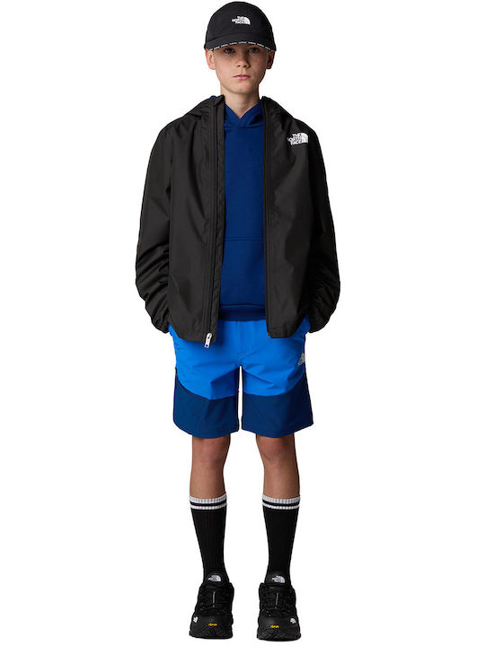 Kids' Sports Jacket with Hood Black