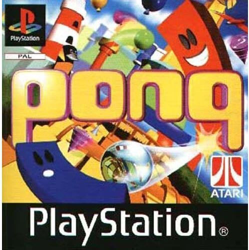 Pong: The Next Level PS1 Game (Used)