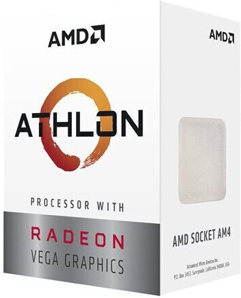 AMD Athlon 200GE 3.2GHz Επεξεργαστής 2 Πυρήνων για Socket AM4 σε Tray με Ψύκτρα