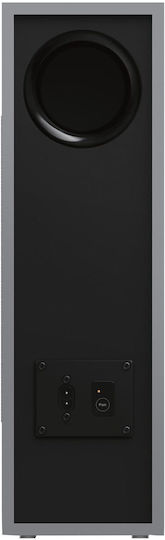 Philips TAB8505 Soundbar 2.1 Bluetooth, HDMI και Wi-Fi 200W με Ασύρματο Subwoofer και Τηλεχειριστήριο Ασημί