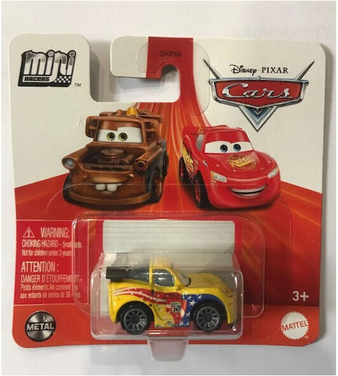 Mattel Disney Cars Mini Racers Αυτοκινητάκι για 3+ Ετών