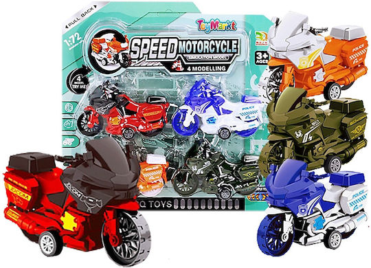 ToyMarkt Μοτοσυκλέτα Pull Back για 3+ Ετών